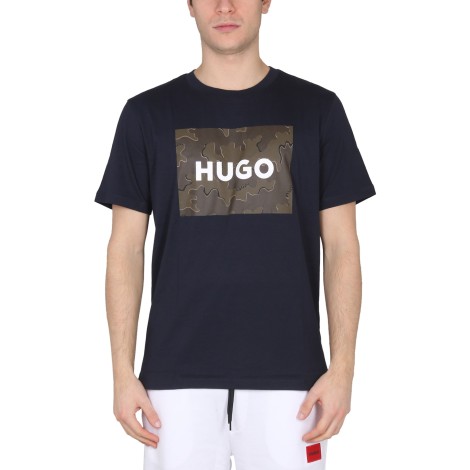 hugo logo print t-shirt