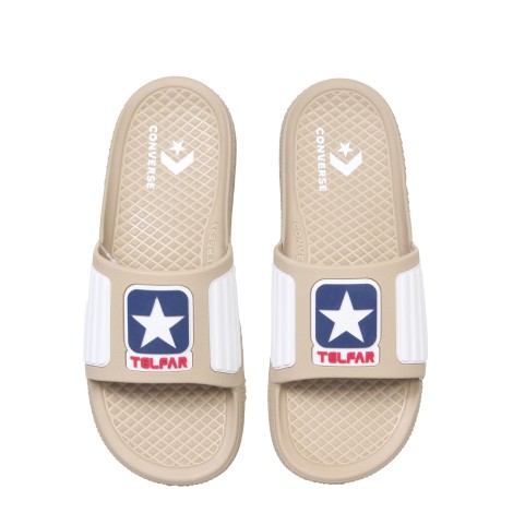 telfar x converse rubber slide sandals