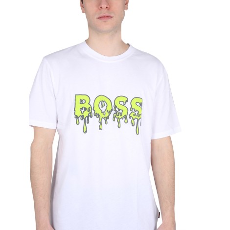 boss logo print t-shirt