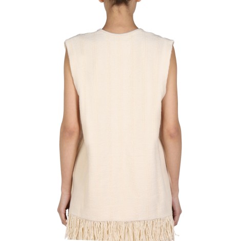 jil sander v-neck top