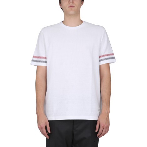 thom browne stripes t-shirt