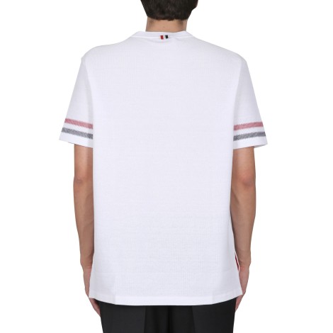 thom browne stripes t-shirt