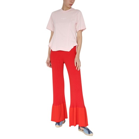 stella mccartney ribbed knit trousers