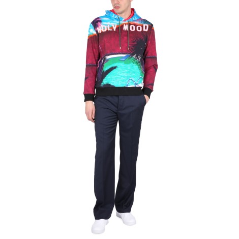 etro california print sweatshirt