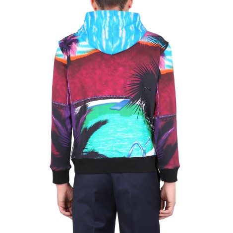 etro california print sweatshirt