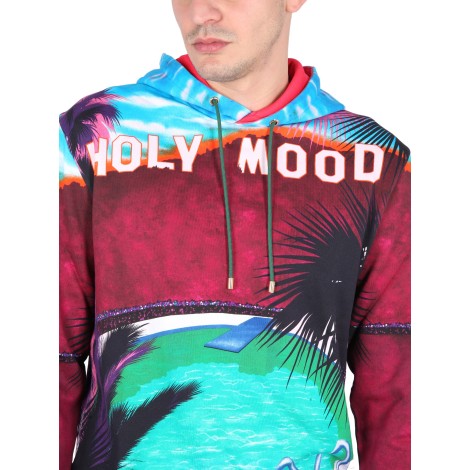 etro california print sweatshirt