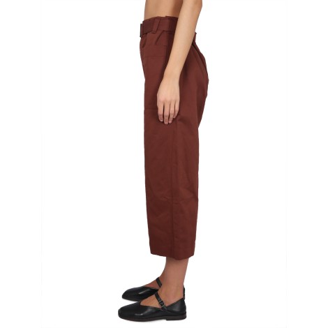 lemaire cropped pants