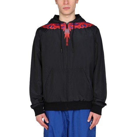 marcelo burlon county of milan curves wings print jacket 