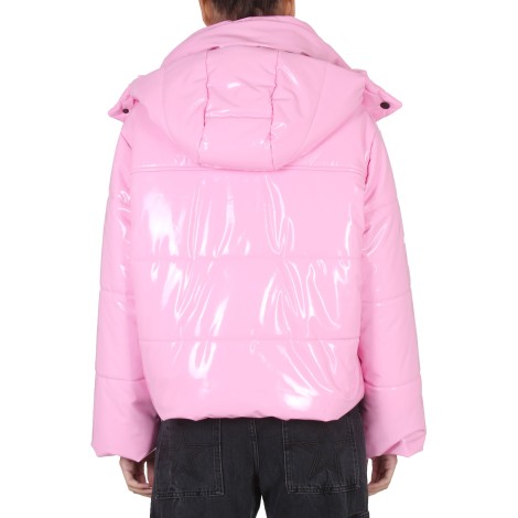 msgm down jacket with hood