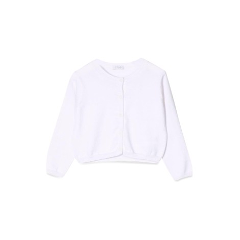 il gufo white tricot sweater