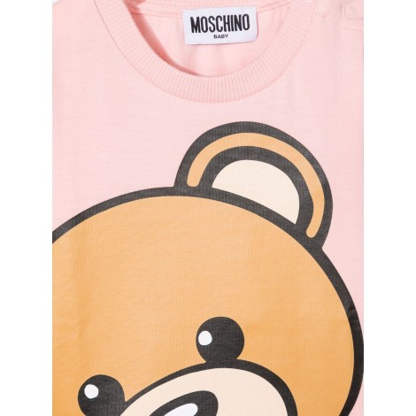 moschino t-shirt con teddy bear