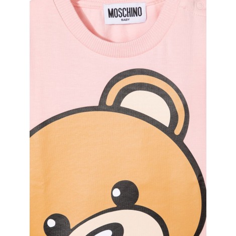 moschino t-shirt con teddy bear