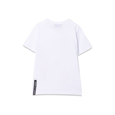 vision of super white kids t-shirt with tongue print