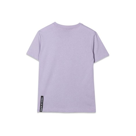 vision of super lilac kids t-shirt with tongue print