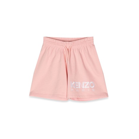 kenzo logo shorts