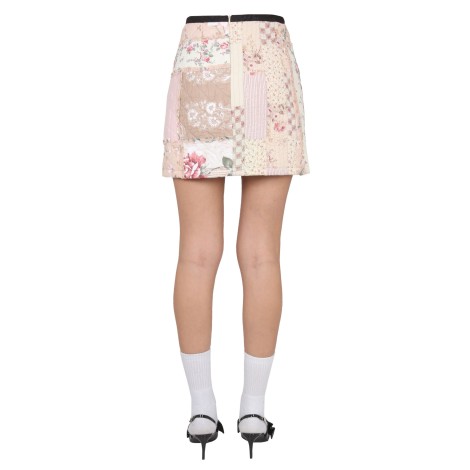 marine serre mini boutis skirt