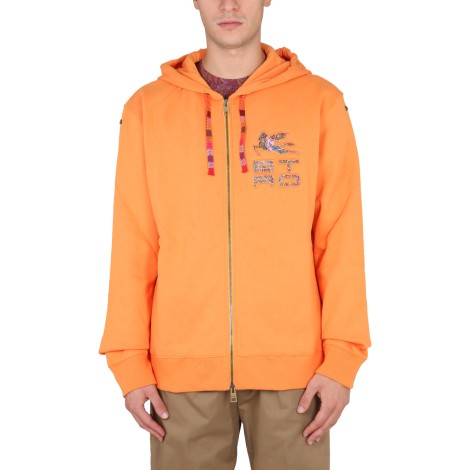 etro zip sweatshirt.