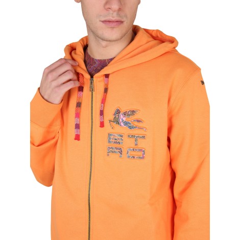 etro zip sweatshirt.