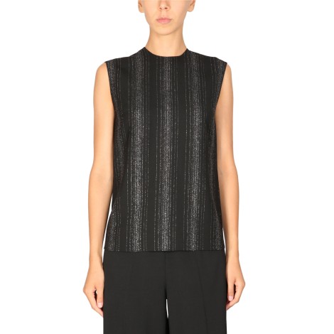 stella mccartney lurex tailored top