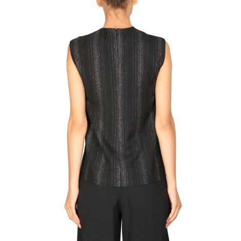 stella mccartney lurex tailored top