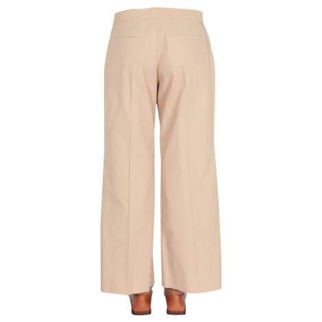 jil sander wide leg trousers