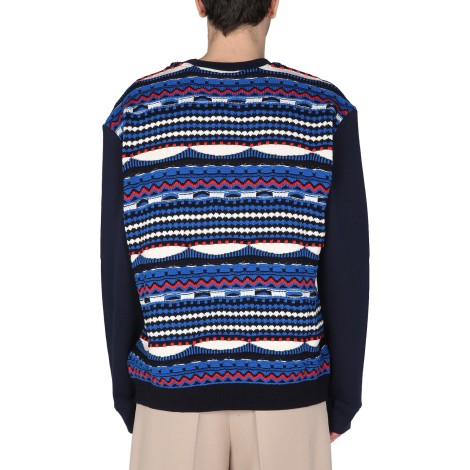 missoni crew neck sweatshirt