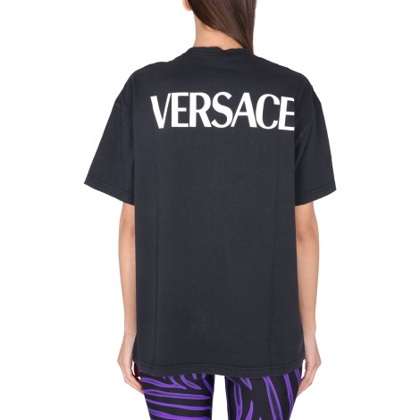 versace versace goddess oversized t-shirt