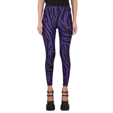 versace jellyfish orchid leggings