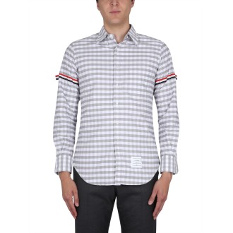 thom browne plaid shirt