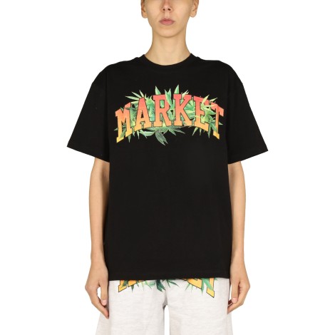 market logo print t-shirt