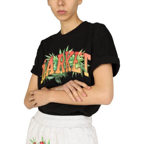 market logo print t-shirt