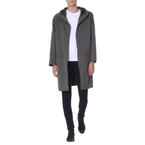 aspesi hooded parka 