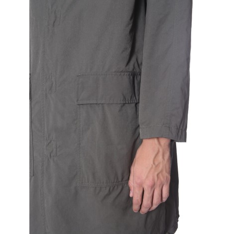 aspesi hooded parka 