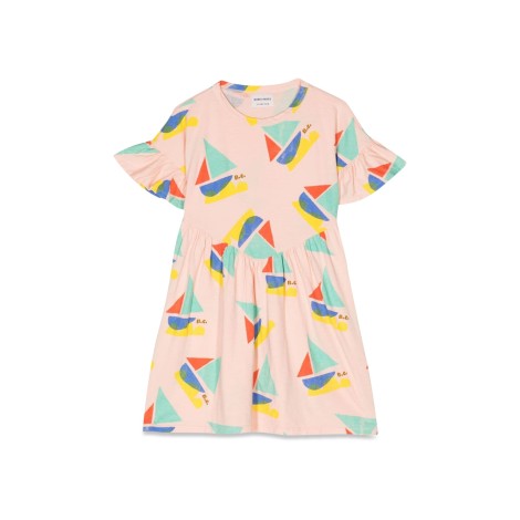 bobo choses sailboat ruffle dress