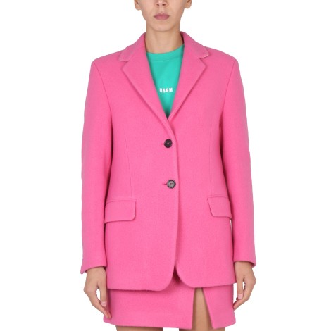 msgm single-breasted jacket