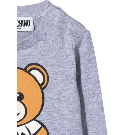 moschino t-shirt teddy bear in cotone