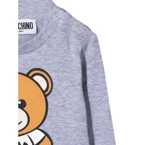 moschino t-shirt teddy bear in cotone