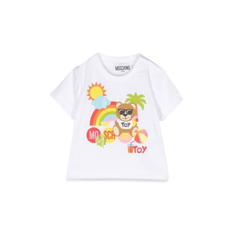 moschino summer print t-shirt