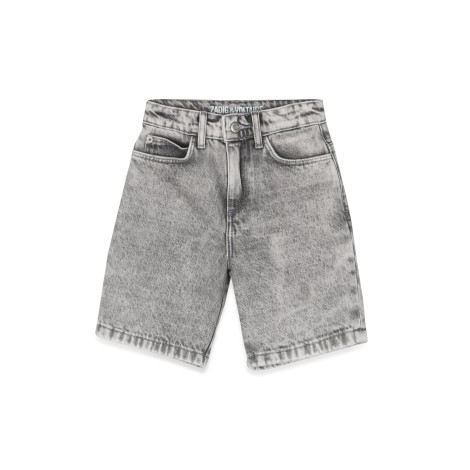 zadig&voltaire denim bermuda