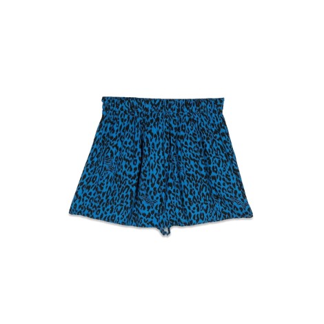 zadig&voltaire leopard shorts