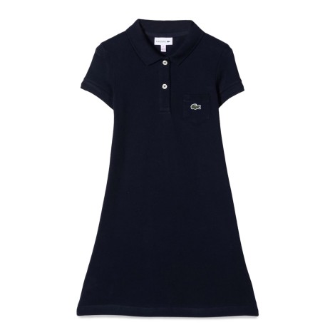 lacoste abito a polo in cotone