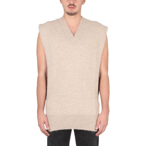 maison margiela wool tabard