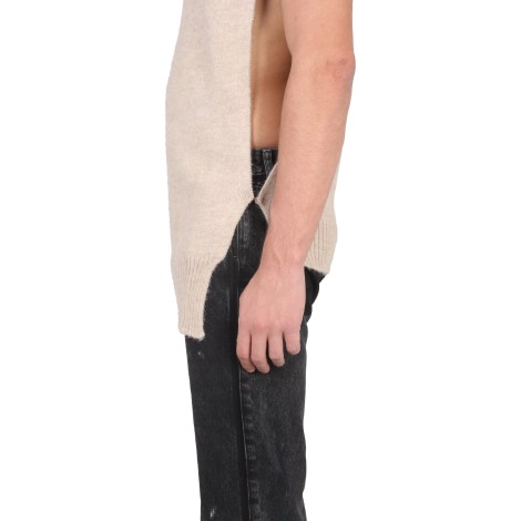 maison margiela wool tabard