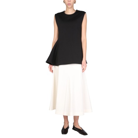 jil sander round neck top 