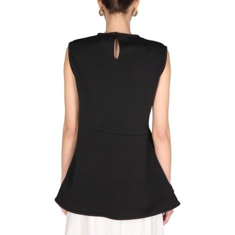 jil sander round neck top 