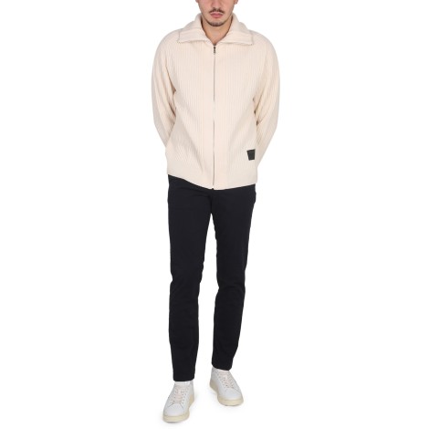 paul smith zippered cardigan