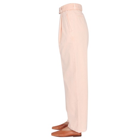 jil sander wide leg trousers