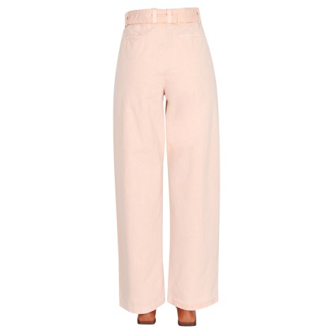 jil sander wide leg trousers