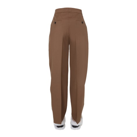 marni virgin wool trousers