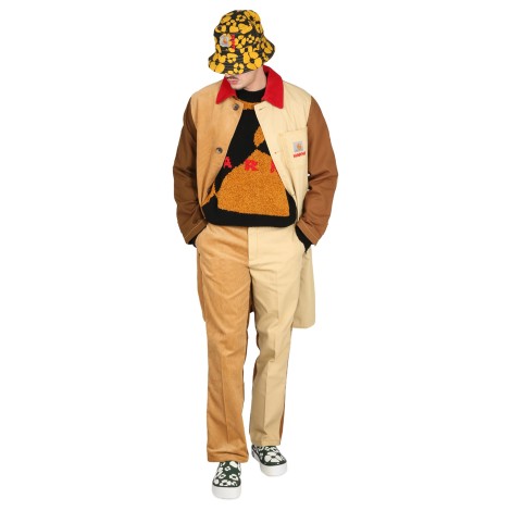 marni x carhartt wip color block coat